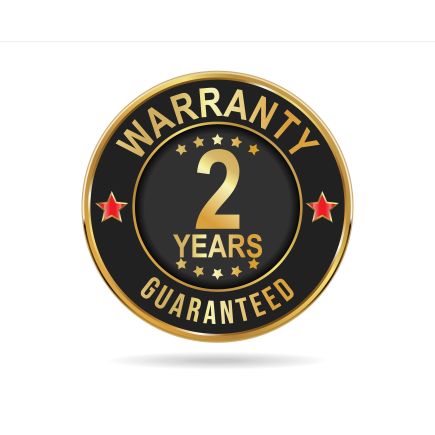 2 Year Warranty